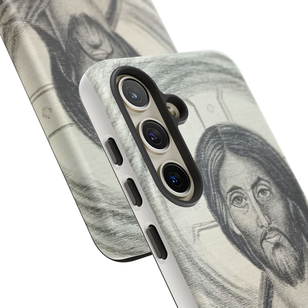 Christ Pantocrator phone case | religious icon iPhone cover
