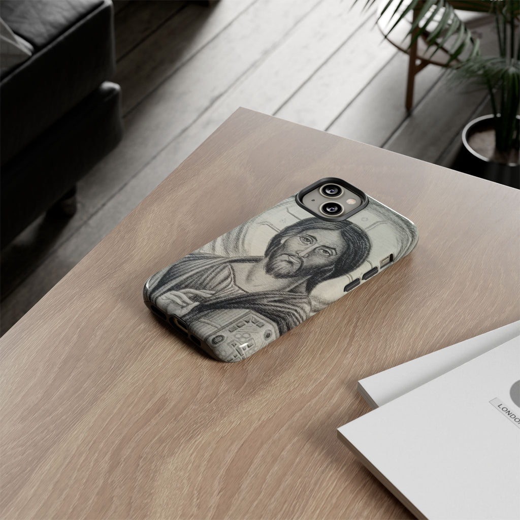 Christ Pantocrator phone case | religious icon iPhone cover