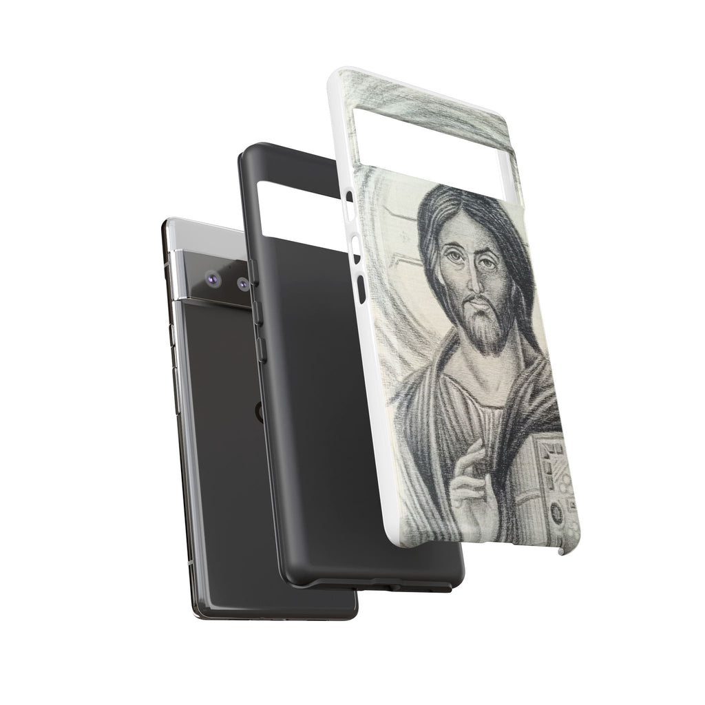 Christ Pantocrator phone case | religious icon iPhone cover