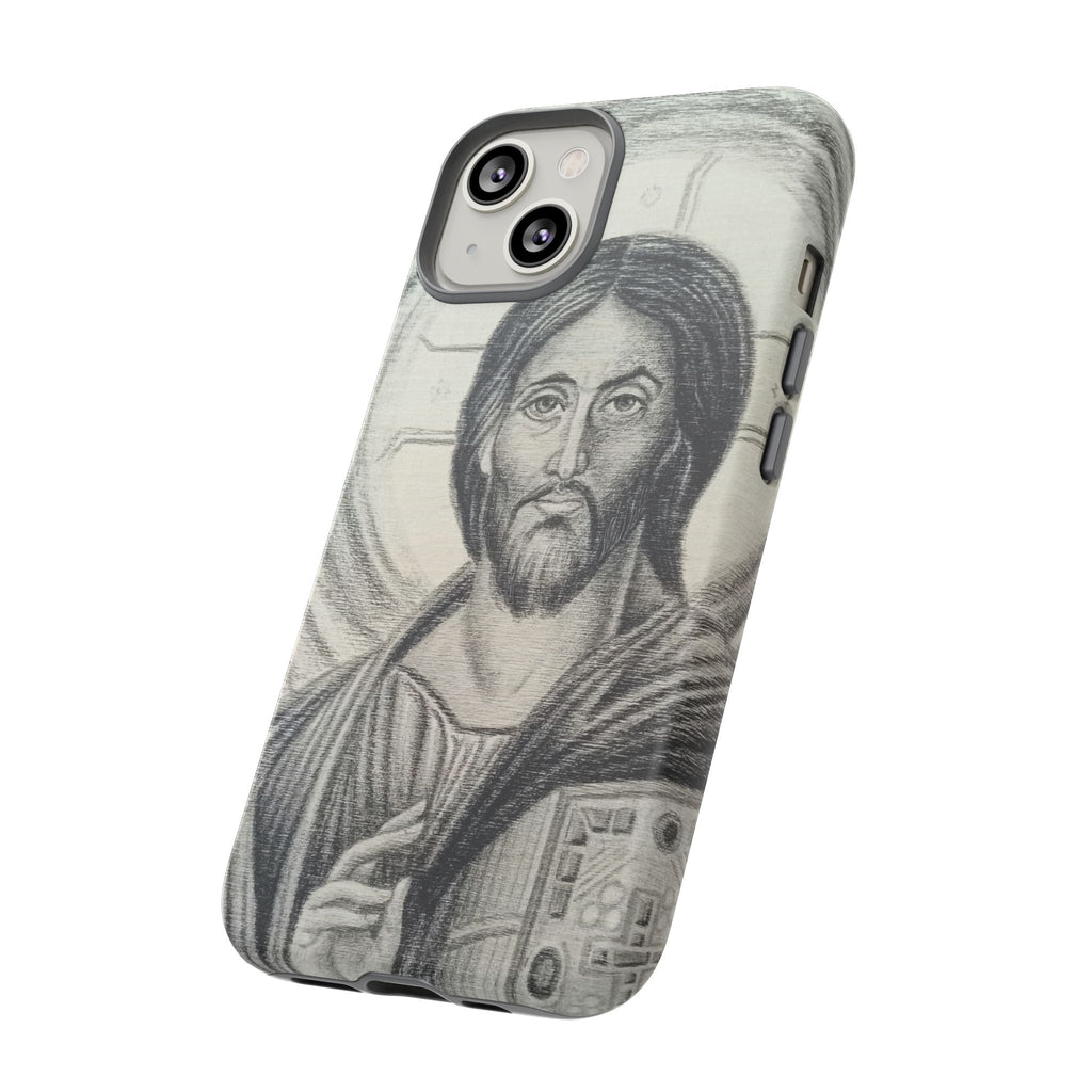 Christ Pantocrator phone case | religious icon iPhone cover