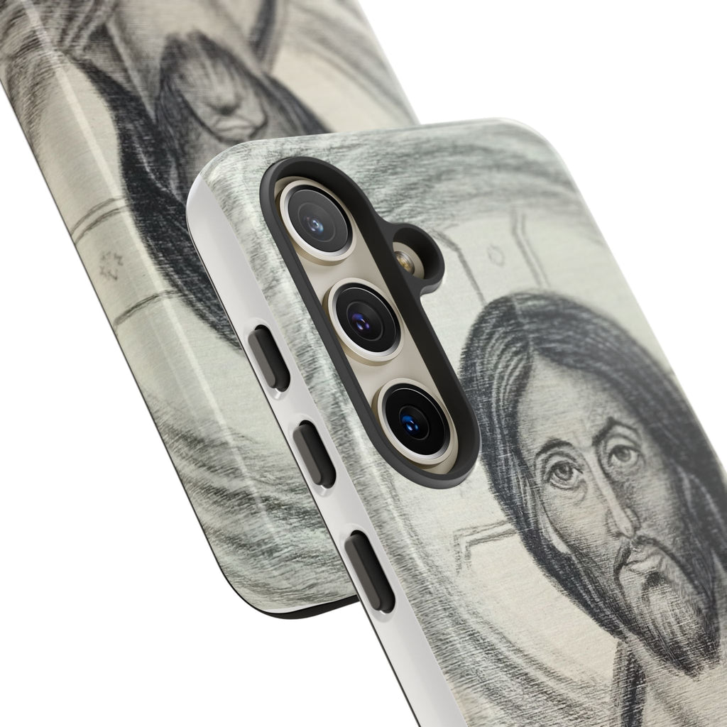 Christ Pantocrator phone case | religious icon iPhone cover
