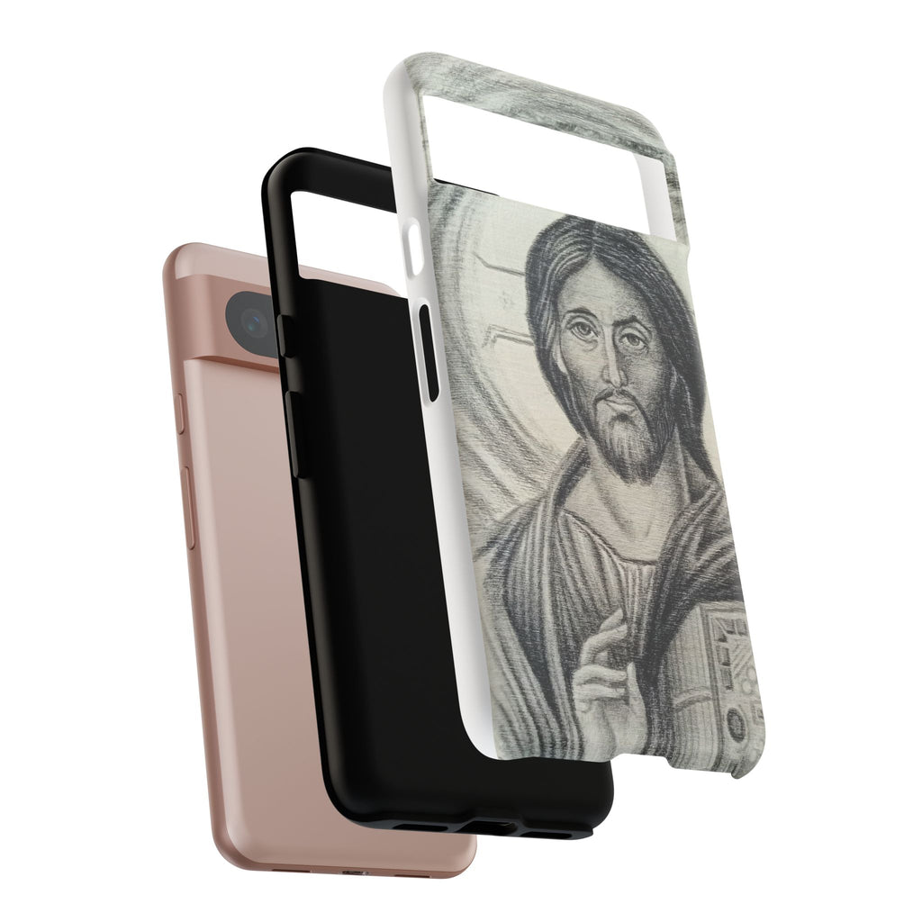 Christ Pantocrator phone case | religious icon iPhone cover
