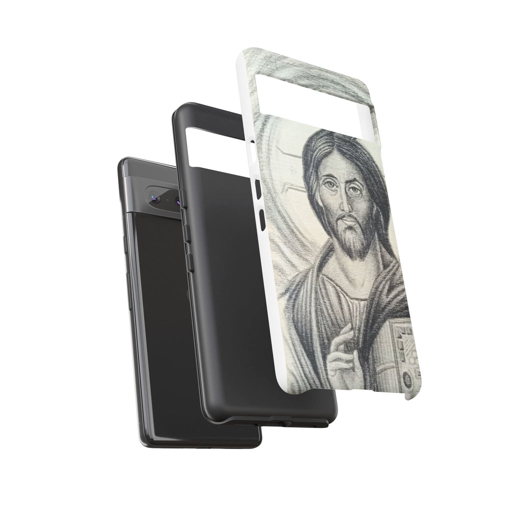 Christ Pantocrator phone case | religious icon iPhone cover