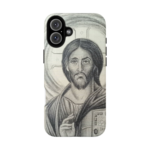 Christ Pantocrator phone case | religious icon iPhone cover
