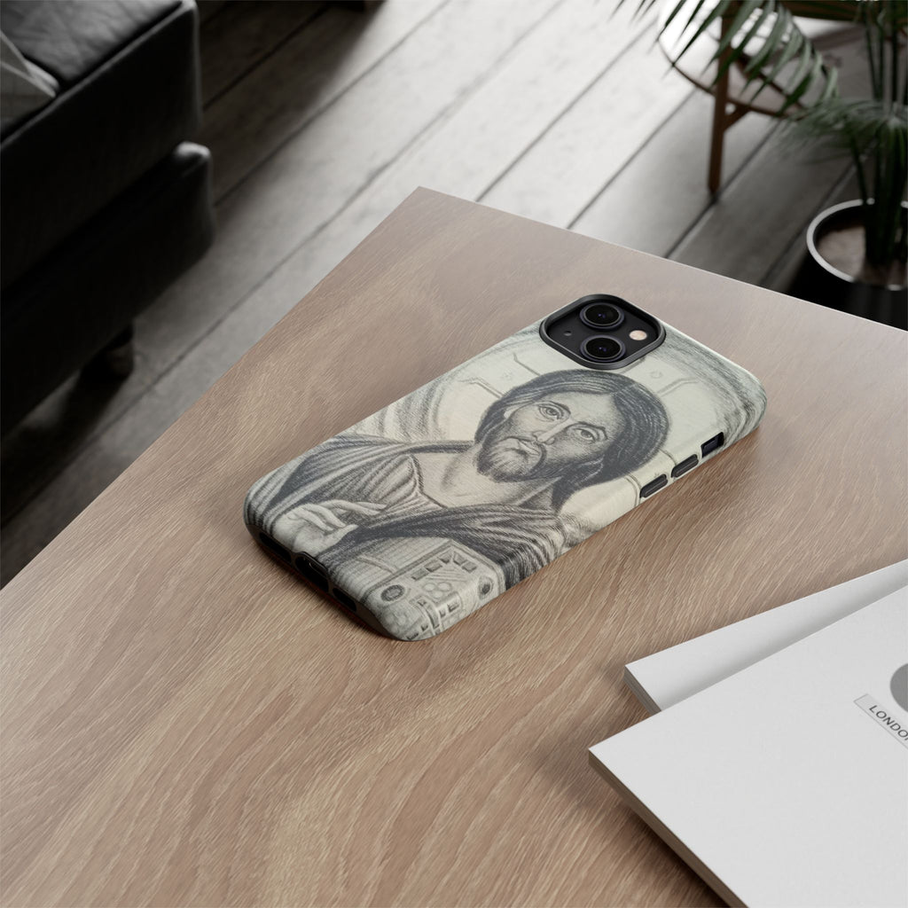 Christ Pantocrator phone case | religious icon iPhone cover