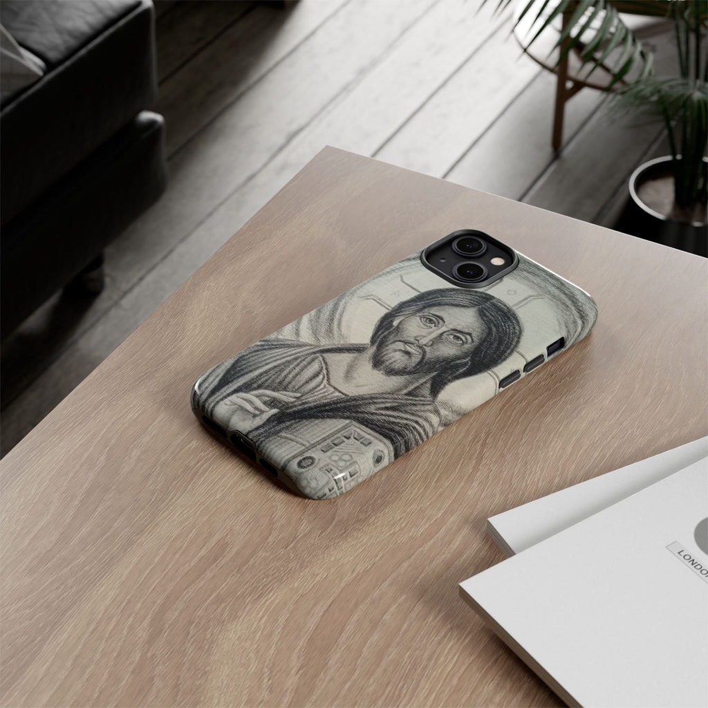 Christ Pantocrator phone case | religious icon iPhone cover