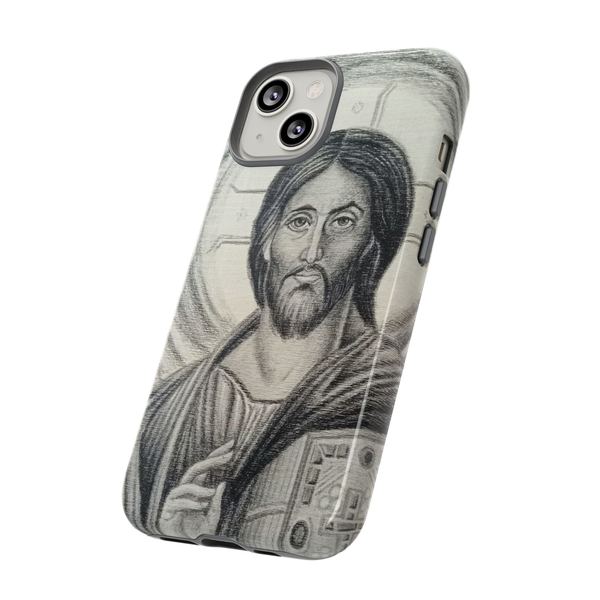 Christ Pantocrator phone case | religious icon iPhone cover
