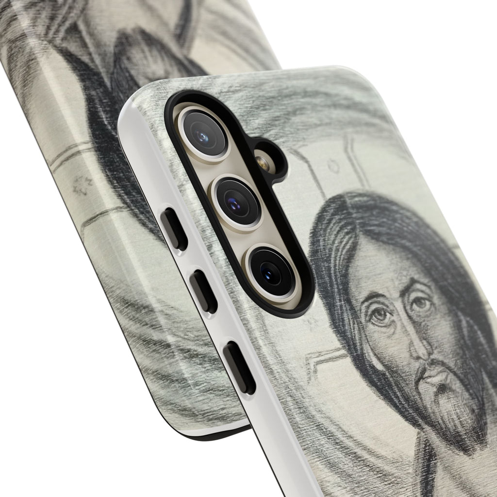 Christ Pantocrator phone case | religious icon iPhone cover