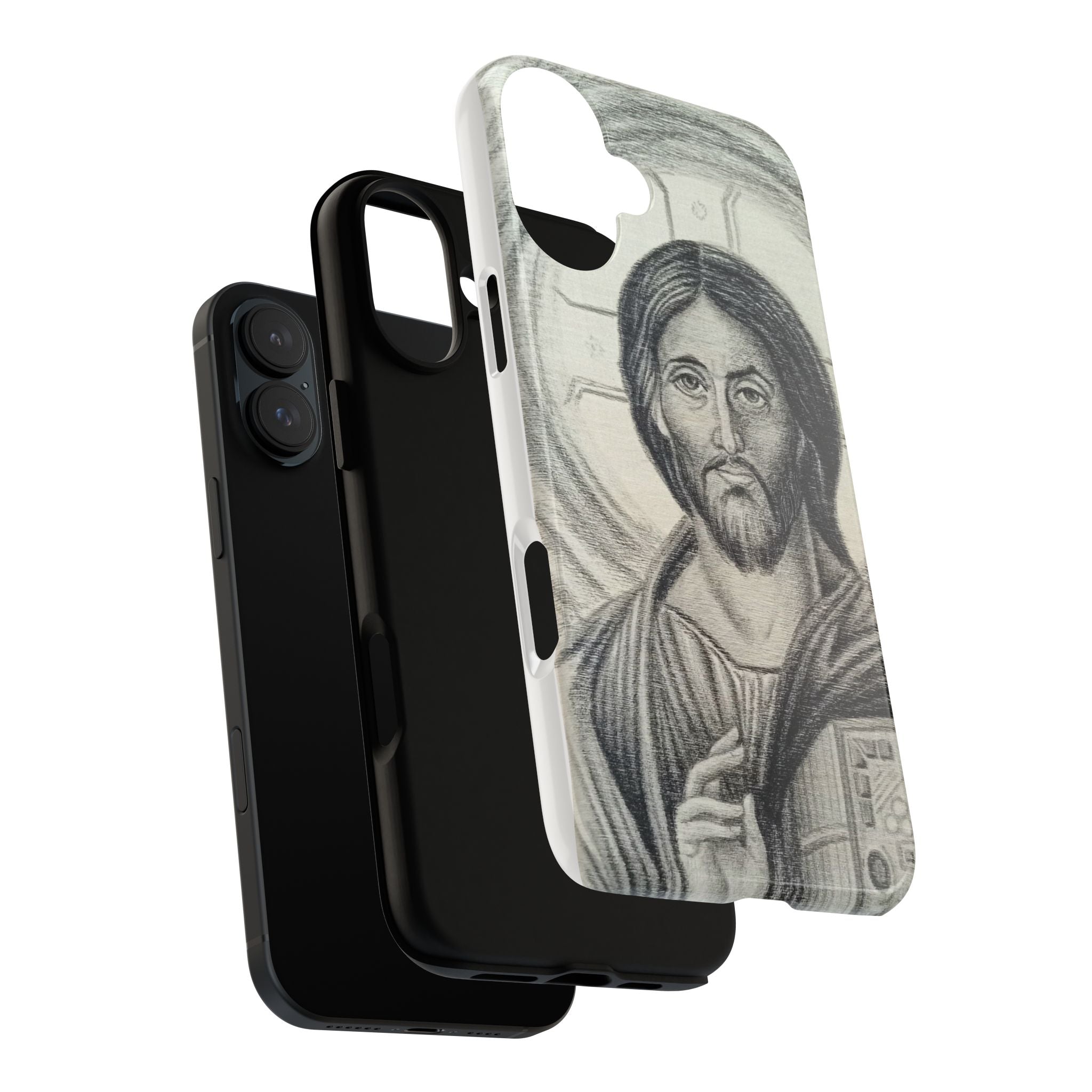 Christ Pantocrator phone case | religious icon iPhone cover
