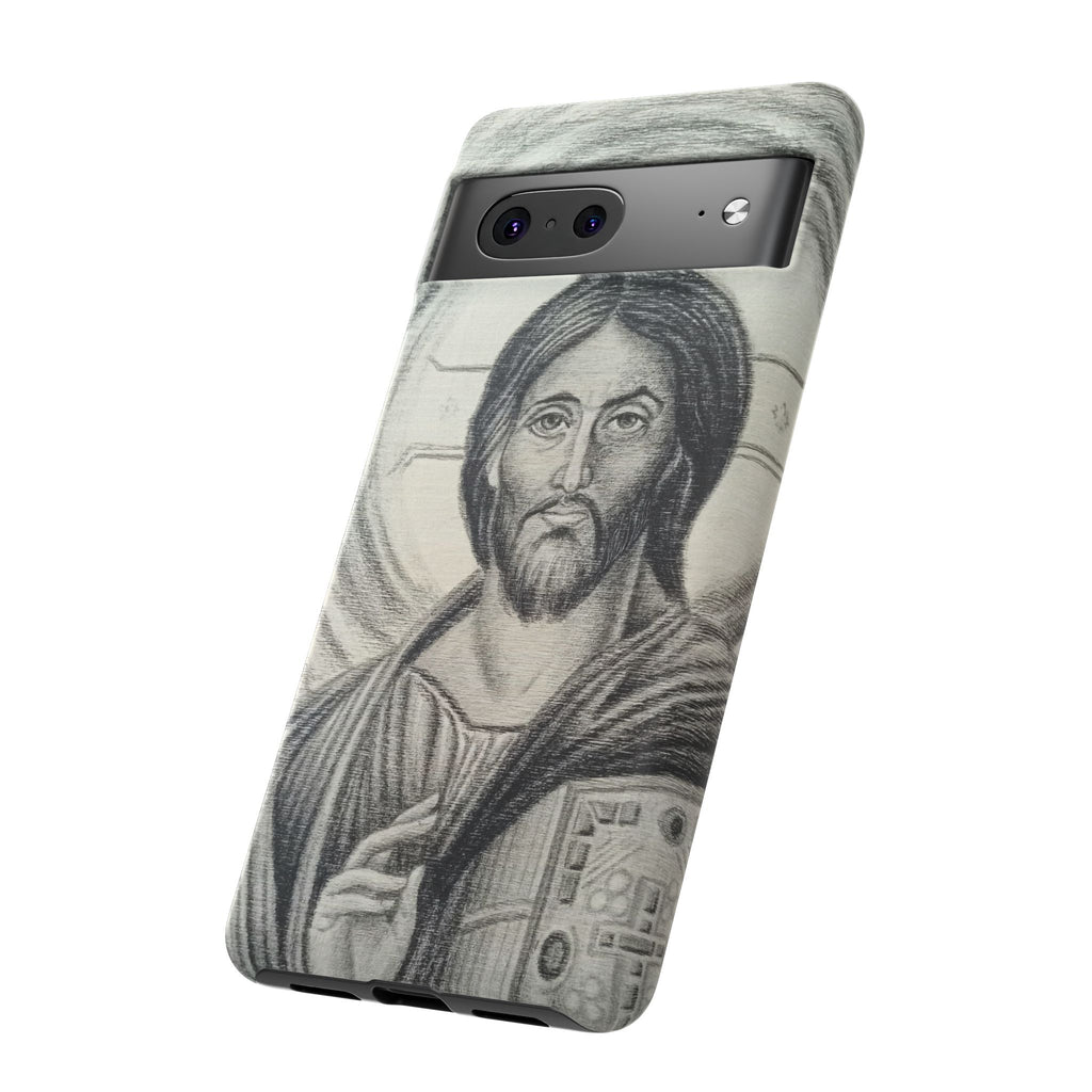 Christ Pantocrator phone case | religious icon iPhone cover