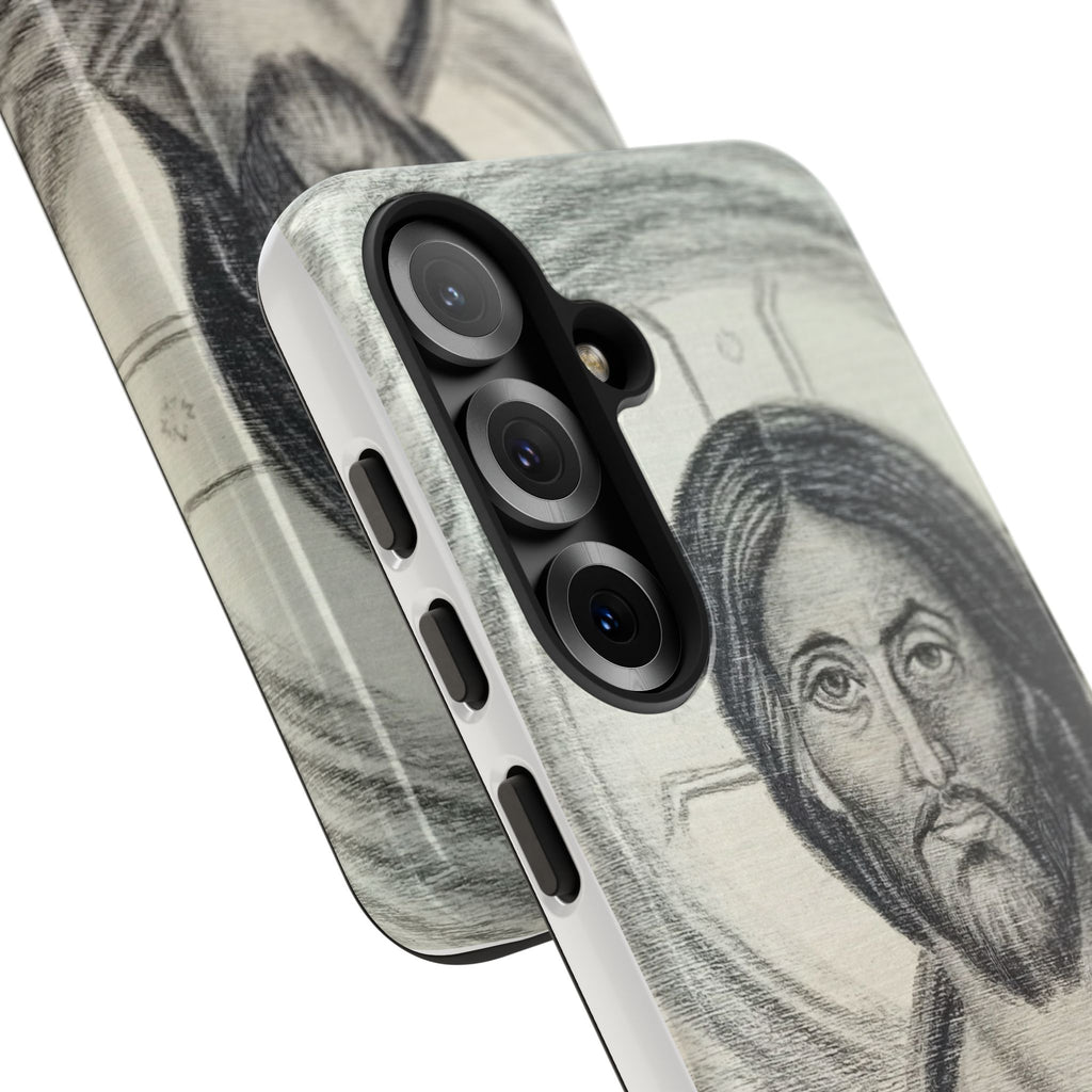 Christ Pantocrator phone case | religious icon iPhone cover