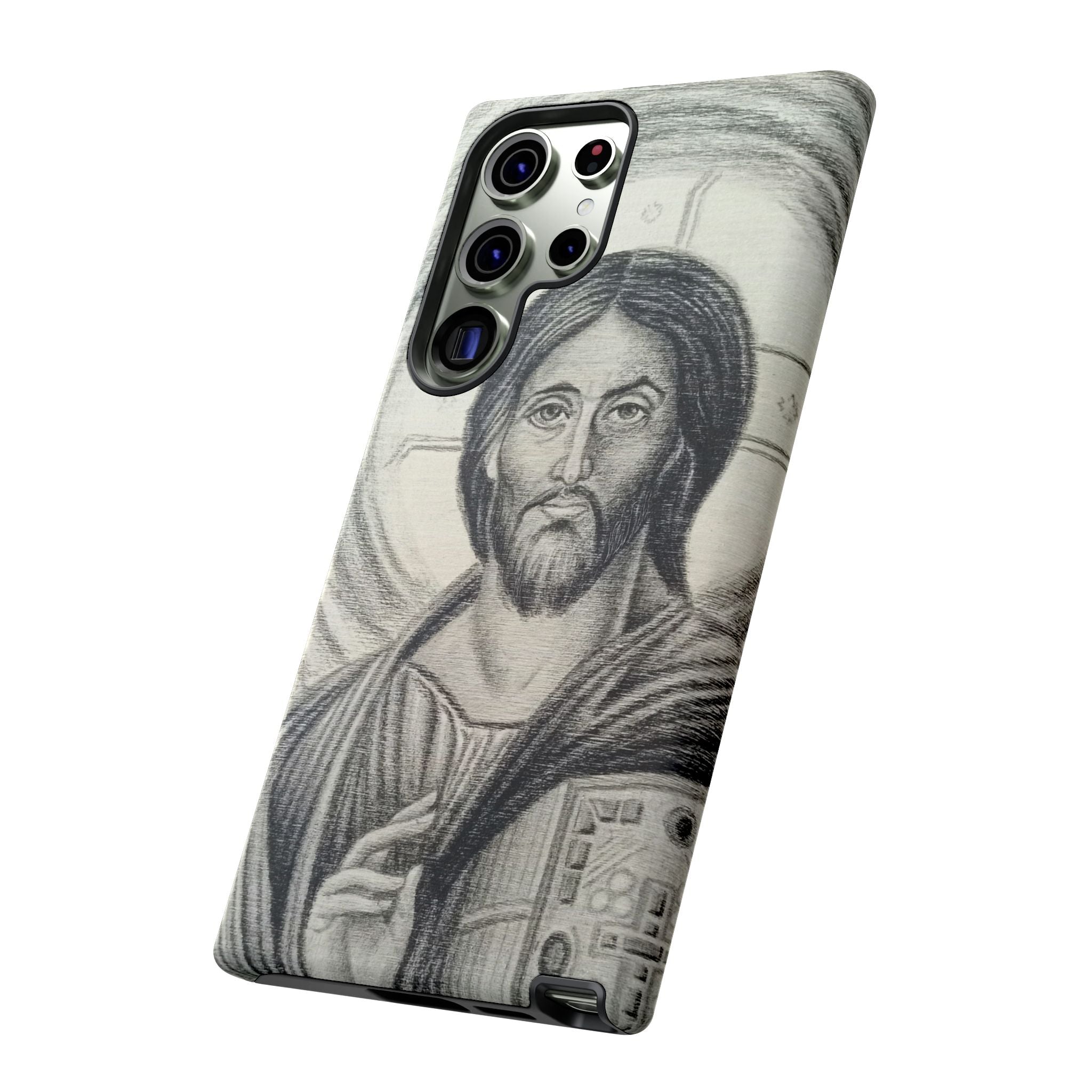 Christ Pantocrator phone case | religious icon iPhone cover