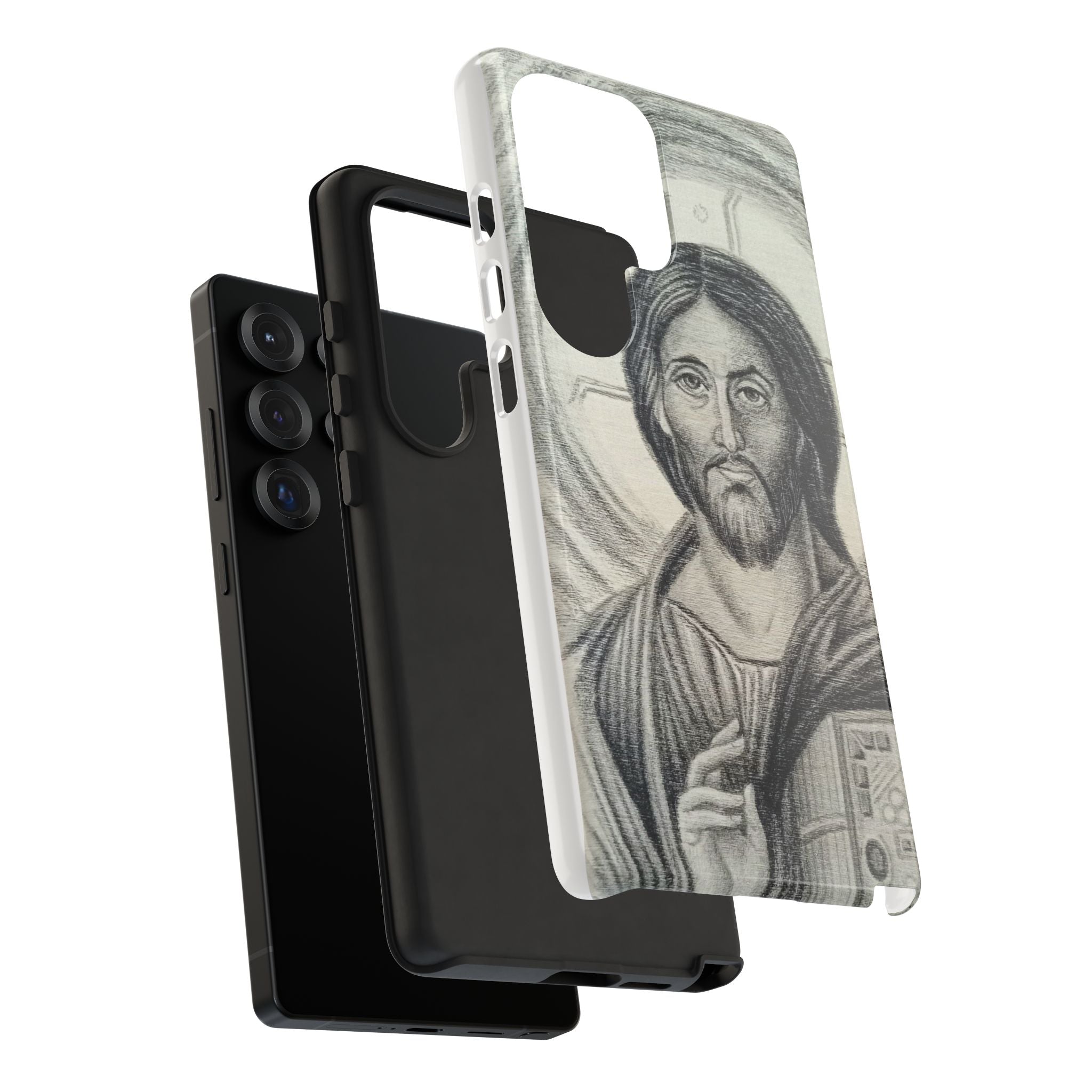 Christ Pantocrator phone case | religious icon iPhone cover