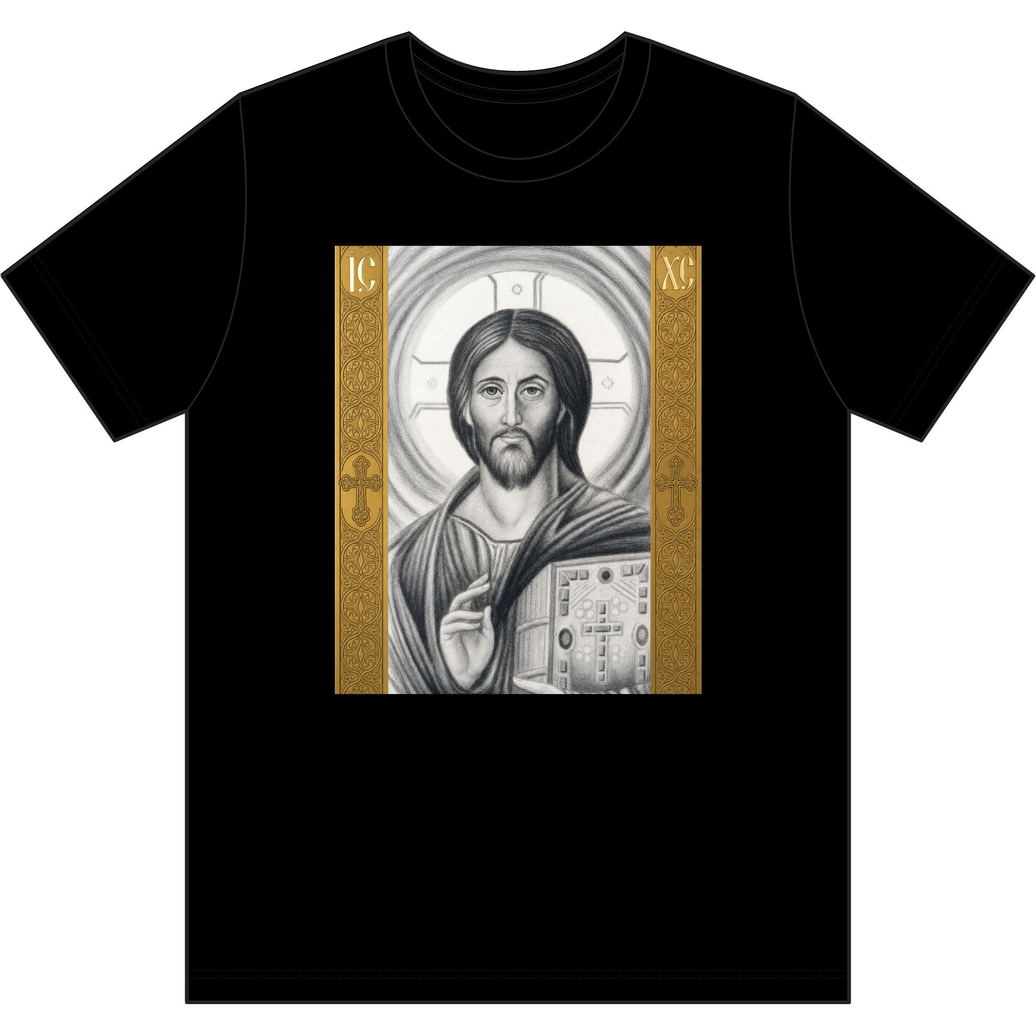 Charkoal Pantokrator Unisex Premium T-Shirt