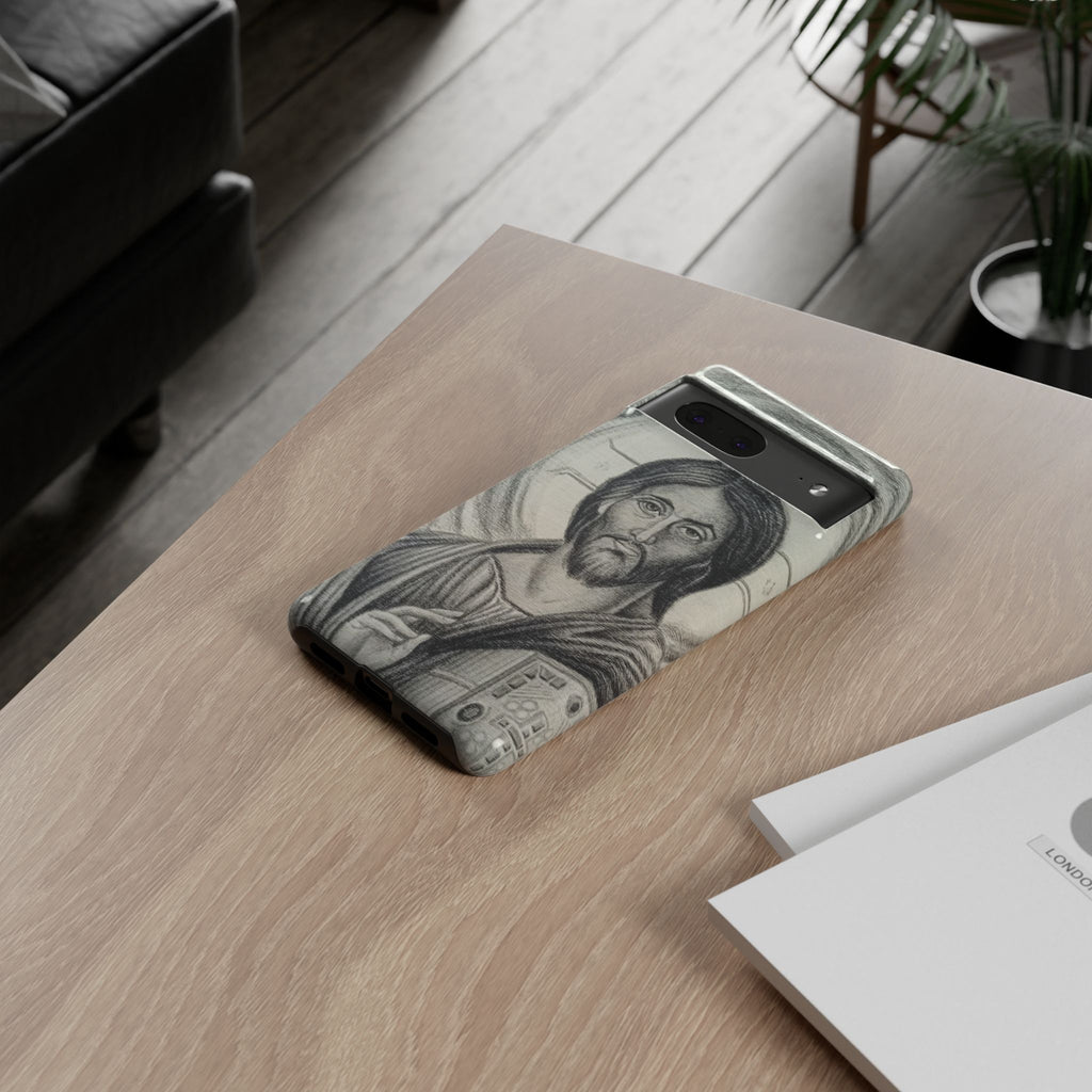Christ Pantocrator phone case | religious icon iPhone cover