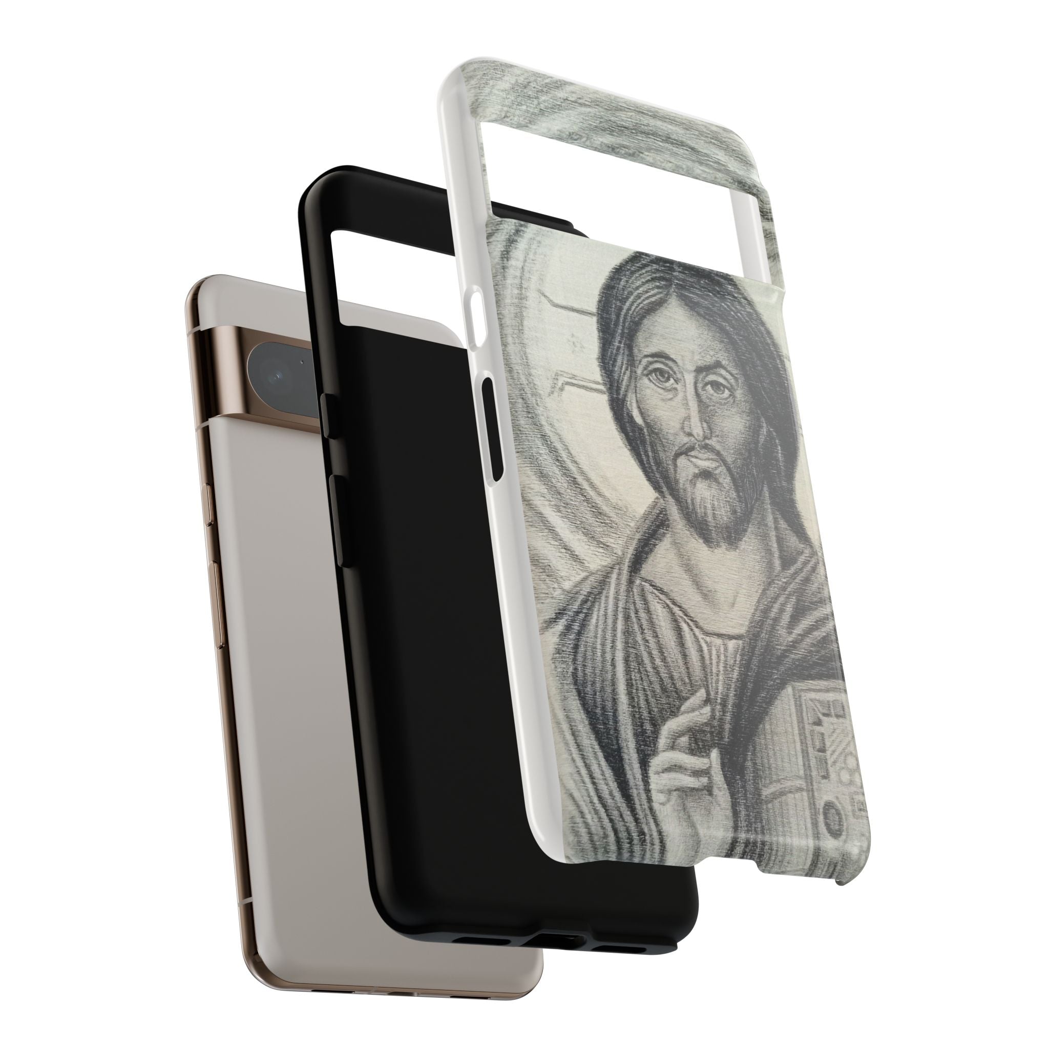 Christ Pantocrator phone case | religious icon iPhone cover