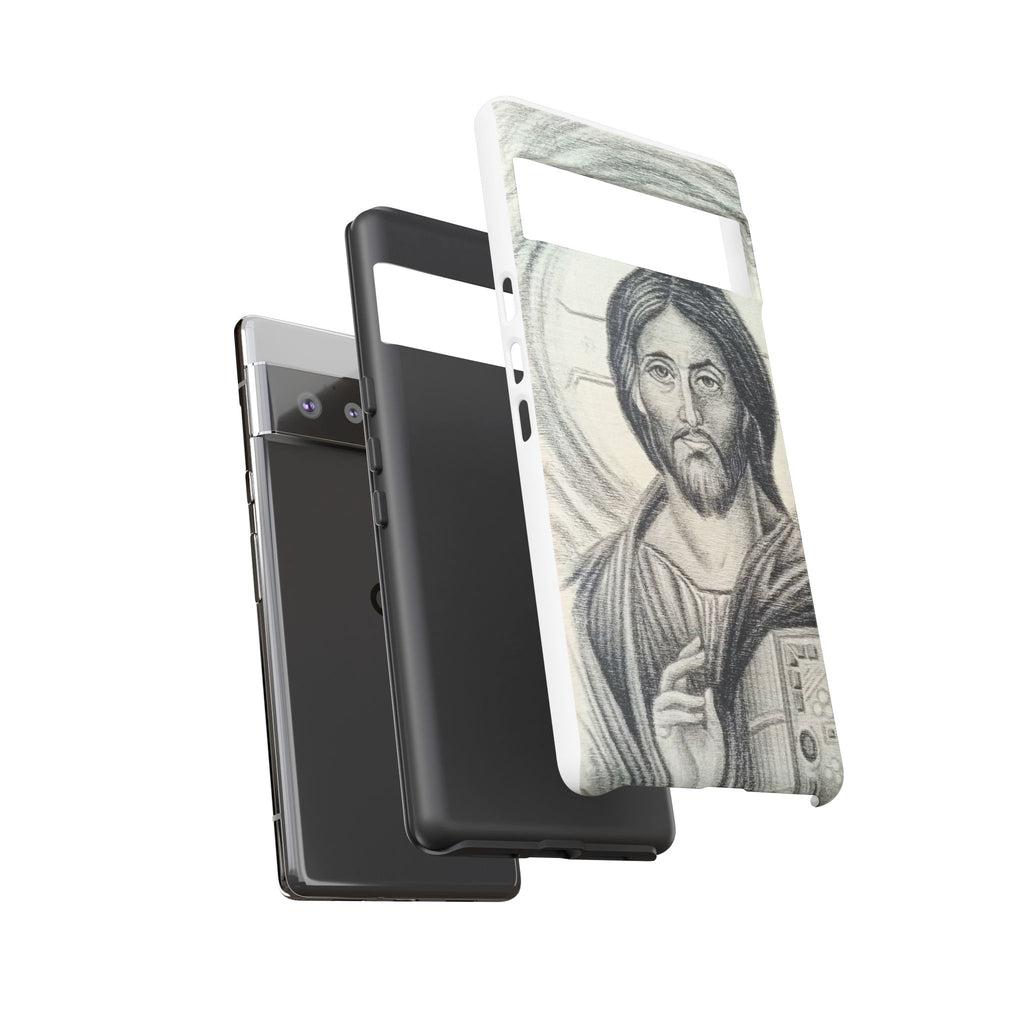 Christ Pantocrator phone case | religious icon iPhone cover