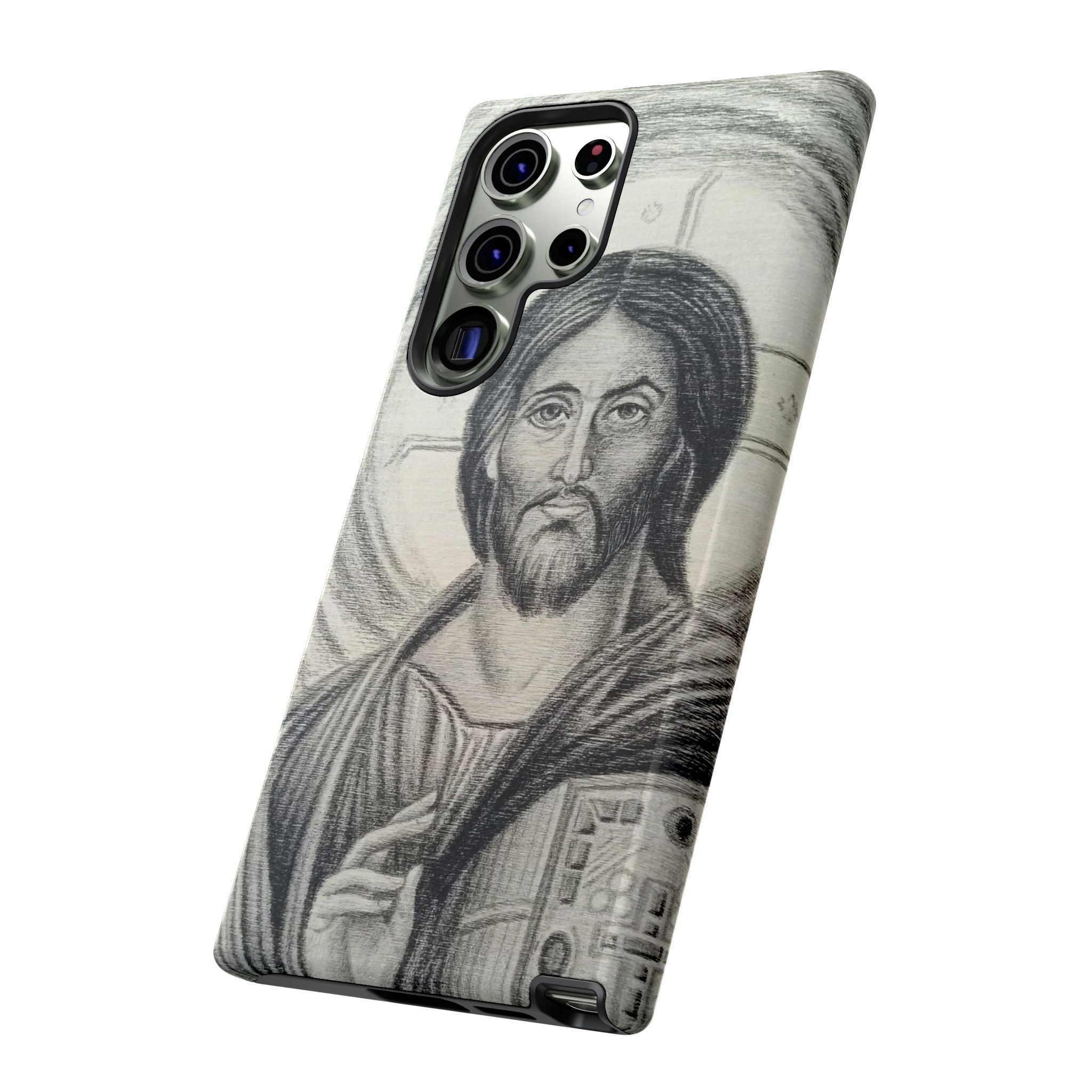 Christ Pantocrator phone case | religious icon iPhone cover