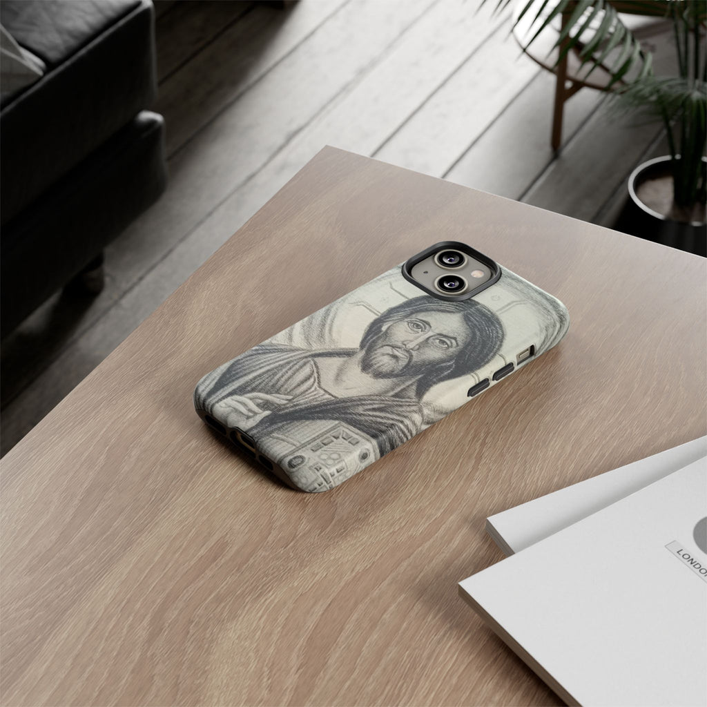 Christ Pantocrator phone case | religious icon iPhone cover
