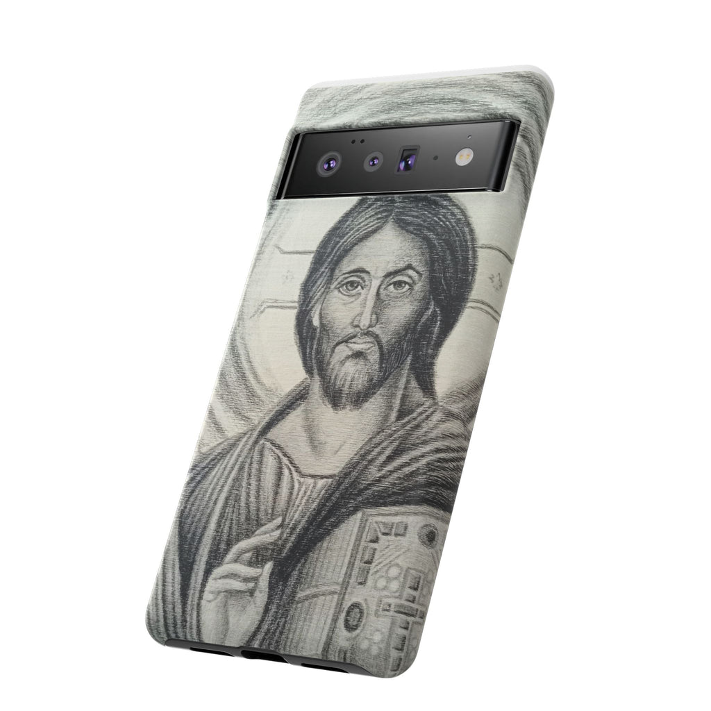 Christ Pantocrator phone case | religious icon iPhone cover