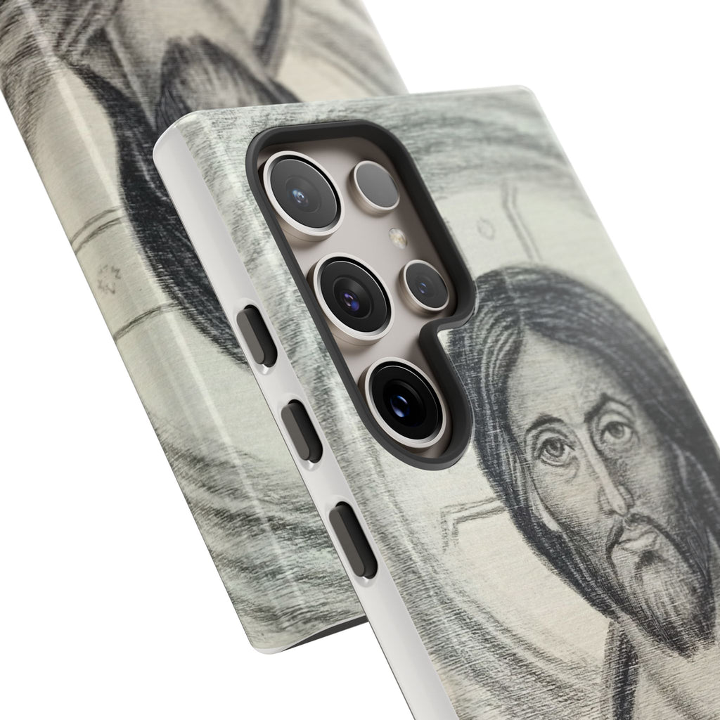 Christ Pantocrator phone case | religious icon iPhone cover